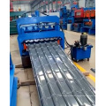 Roladora Perfiladora Para Fabricar Tejas Metalicas Coloniales Panel De Control PLC 5000kg CN;LIA Parede Y Techos